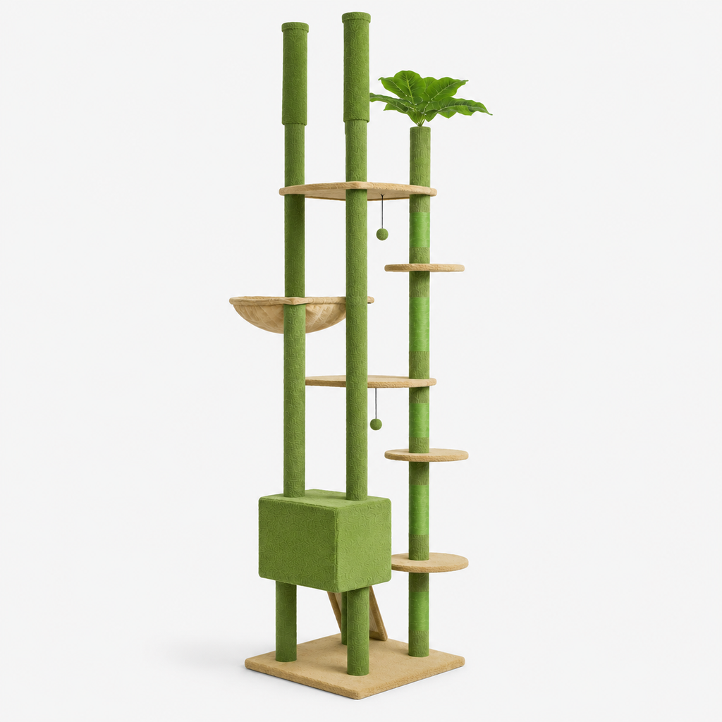 Arbre à Chat Ajustable en Sisal