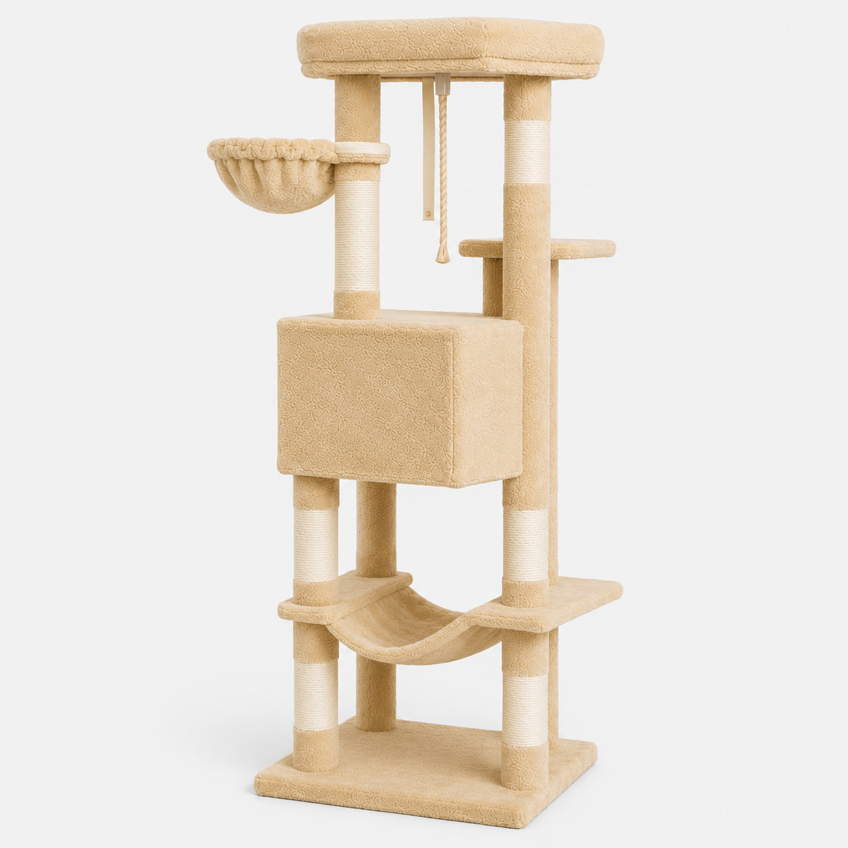 Arbre à Chat Beige Multiplateforme