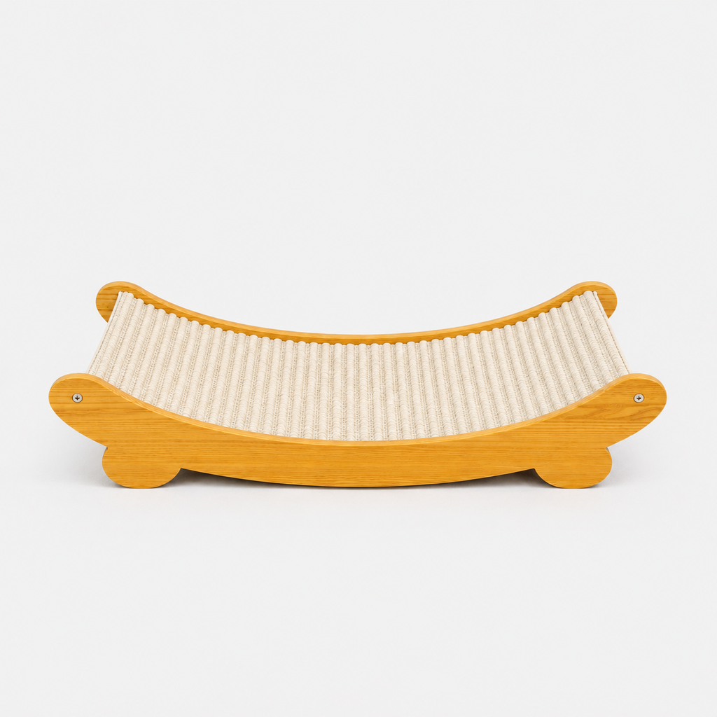 Griffoir pour Chat en Bois Multifonction