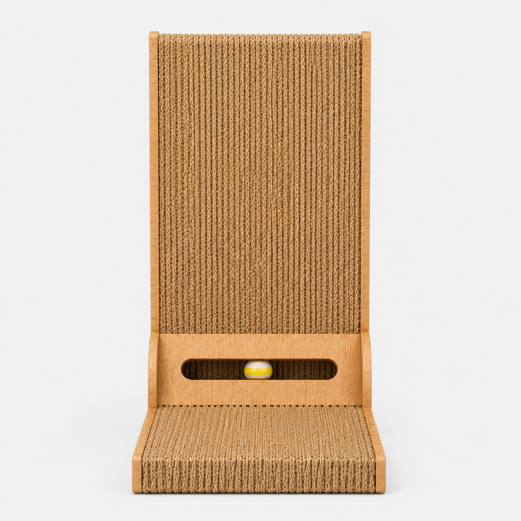 Griffoir pour Chat en Bois et Sisal