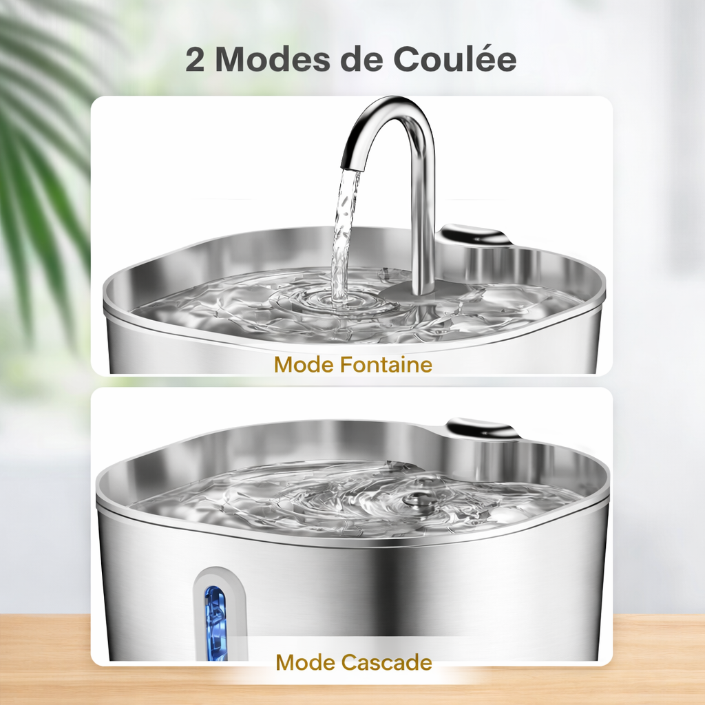 Fontaine à Eau Inox Automatique 2,2L