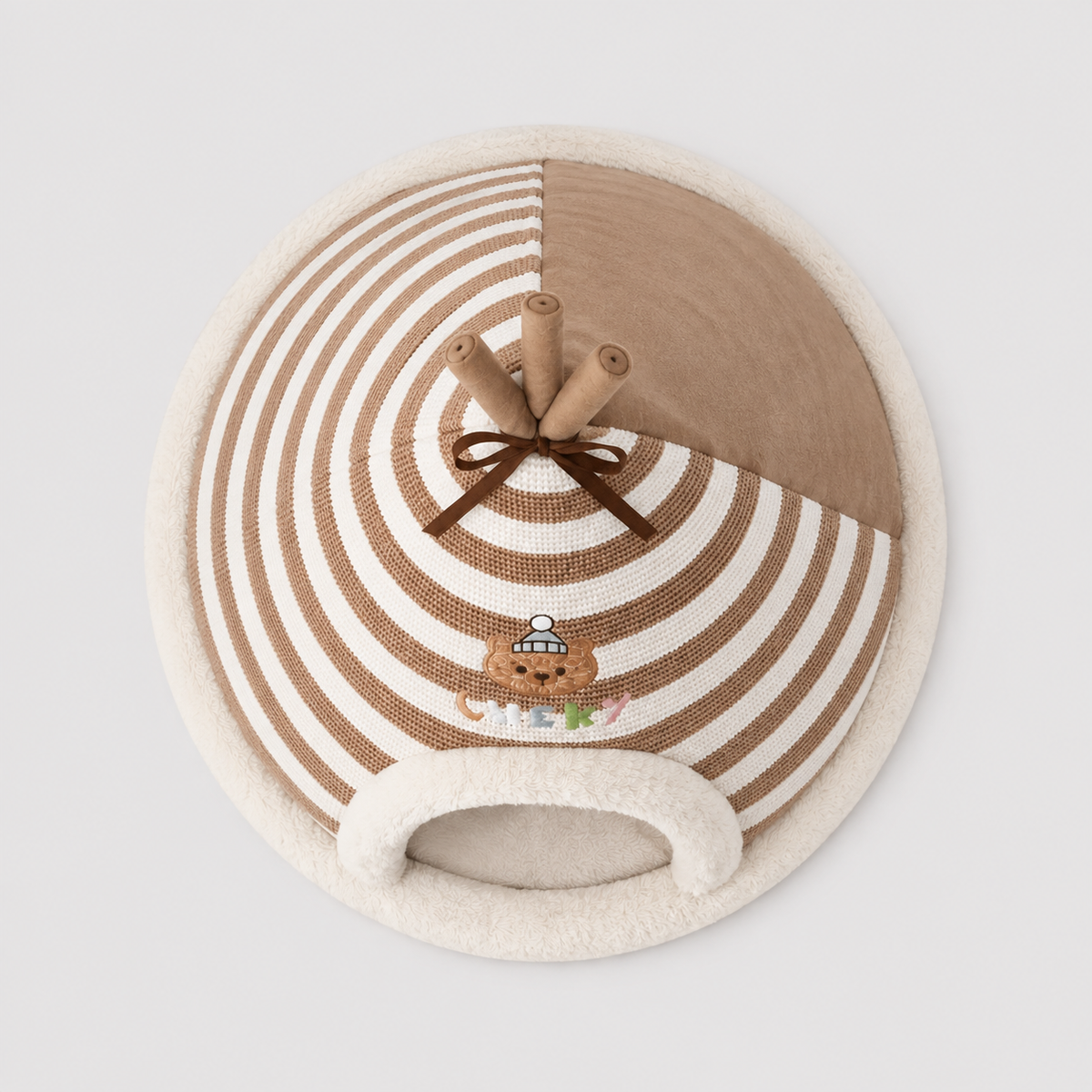 Maisonnette-Tente Chaude en Peluche pour Chat