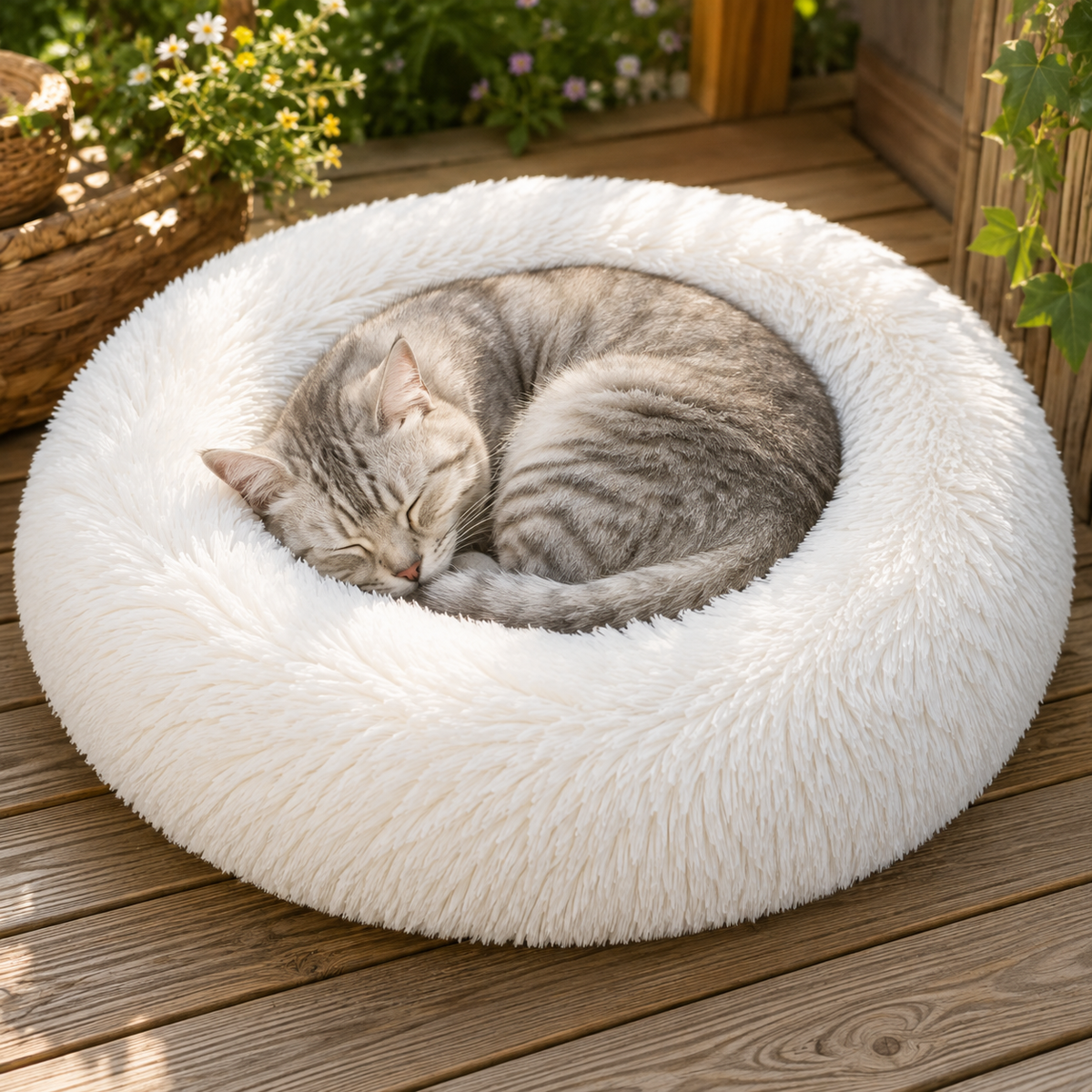 Lit pour Chat Ultra Doux en Peluche
