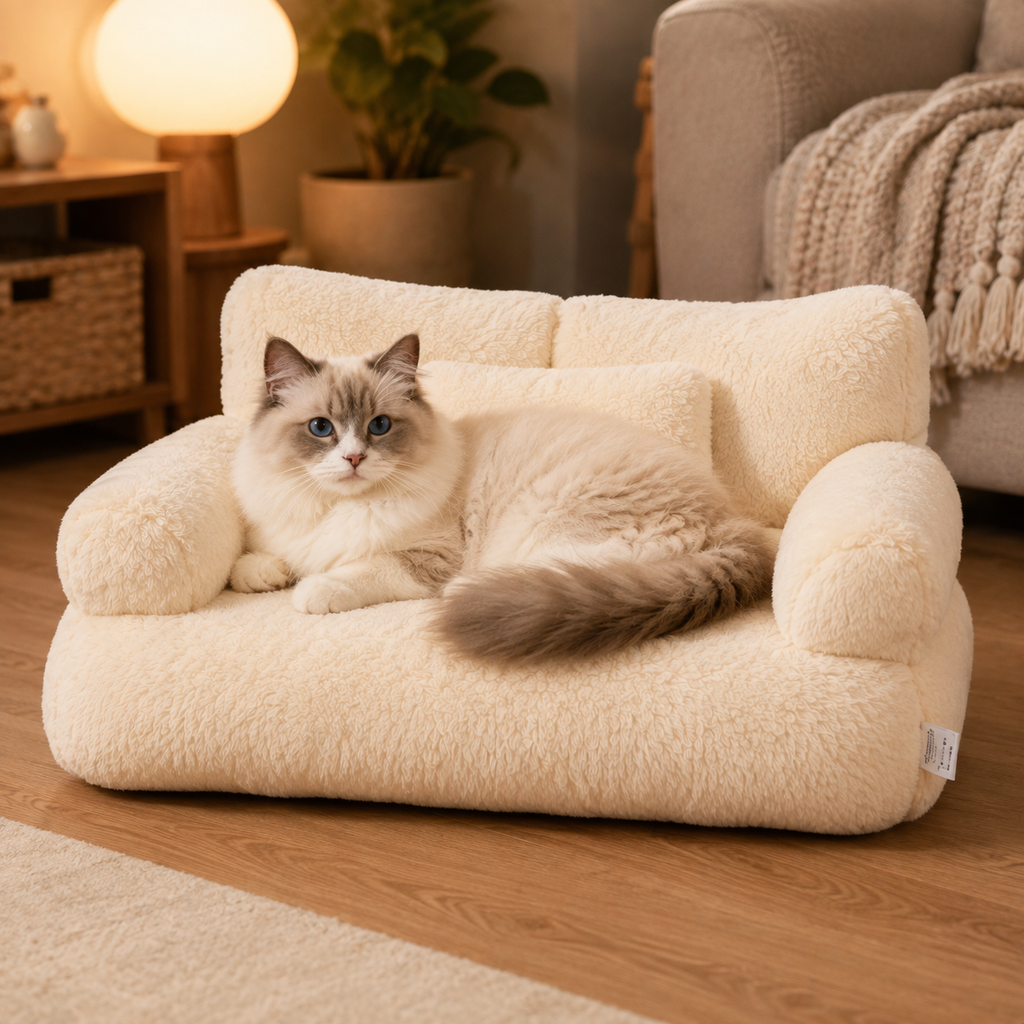 Canapé-Lit de Luxe pour Chat