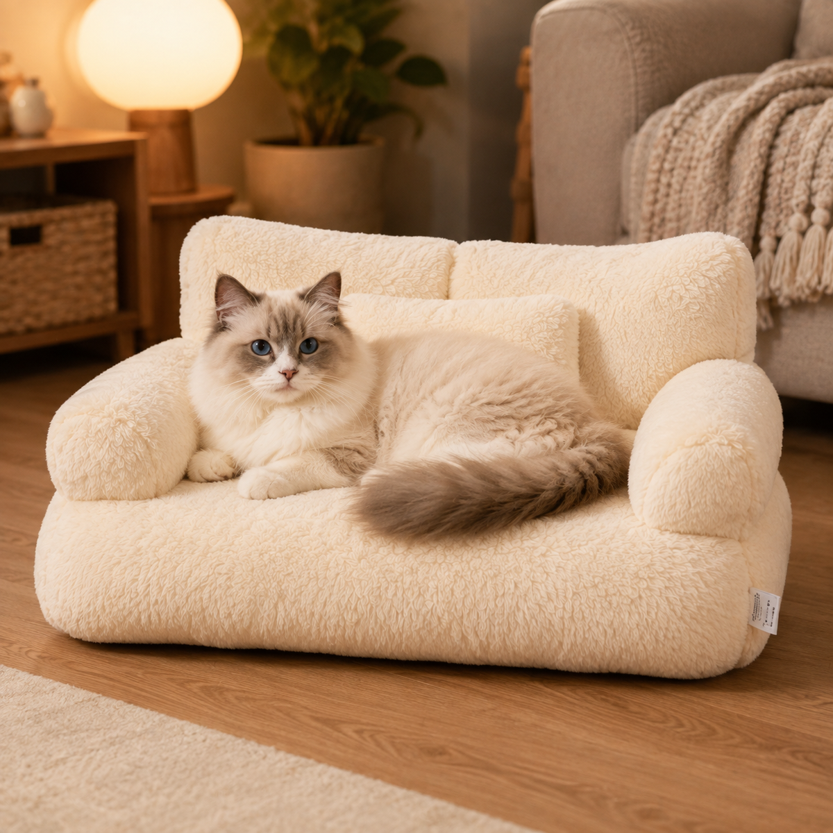 Canapé-Lit de Luxe pour Chat