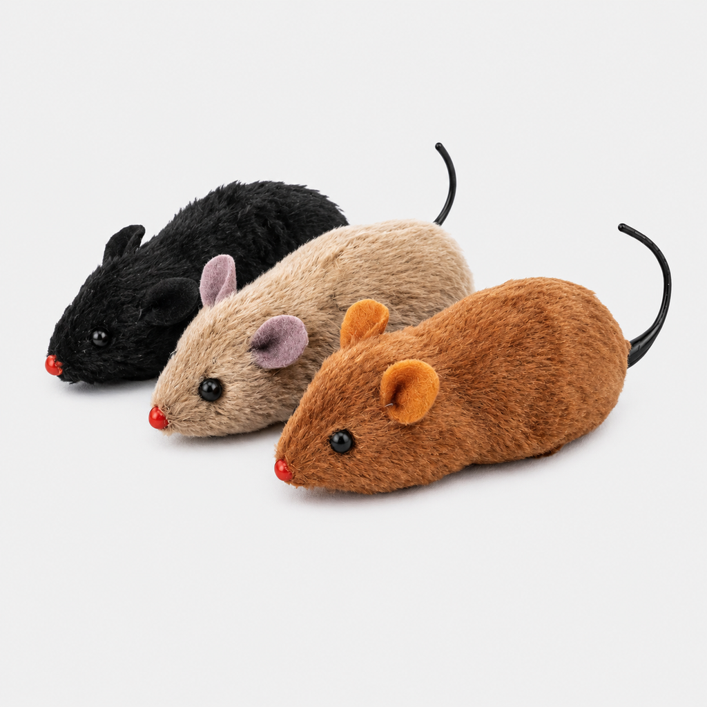 Souris Réaliste et Amusante pour Chat