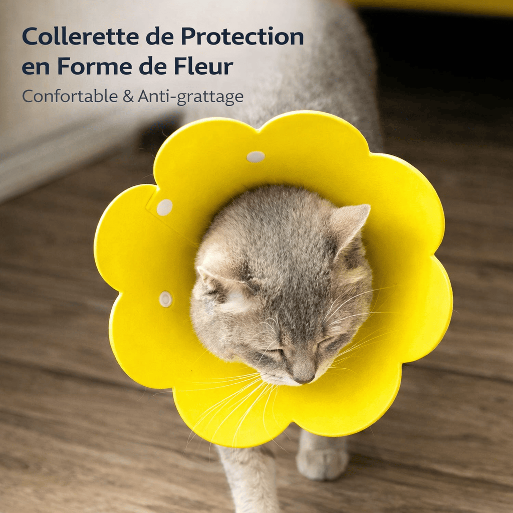 Collier de Protection en Forme de Fleur