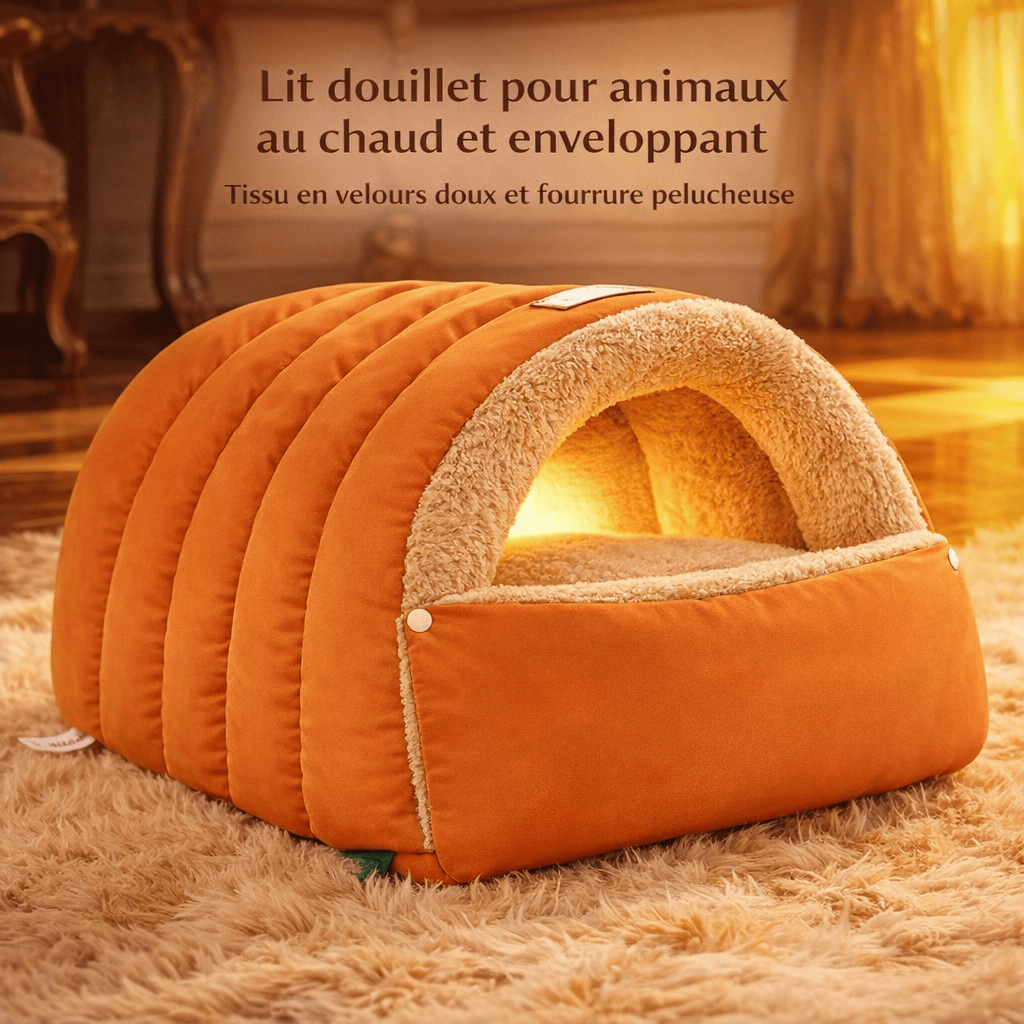 Lit pour Chat Semi-Fermé
