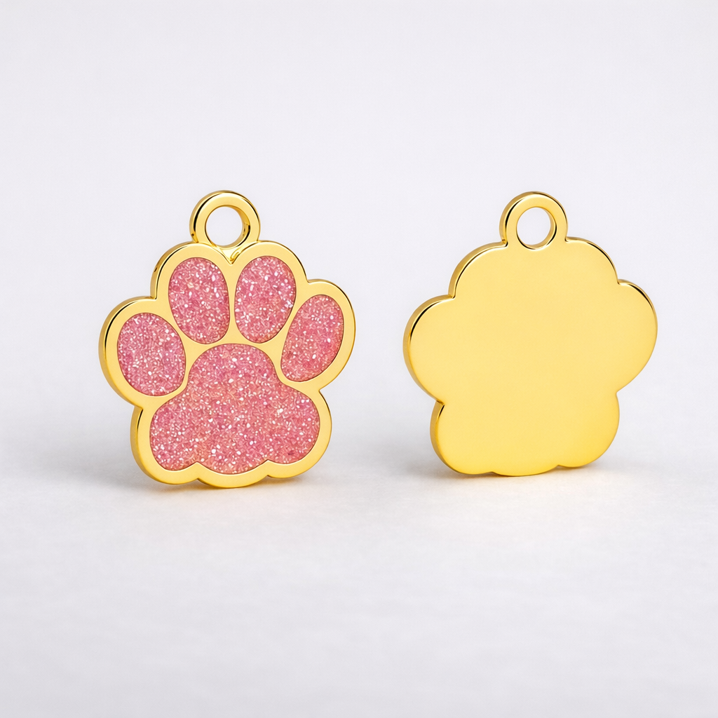 Médaille d'Identification Personnalisée pour Chat
