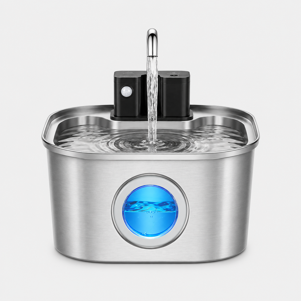 Fontaine à Eau Inox Automatique Sans Fil 3L
