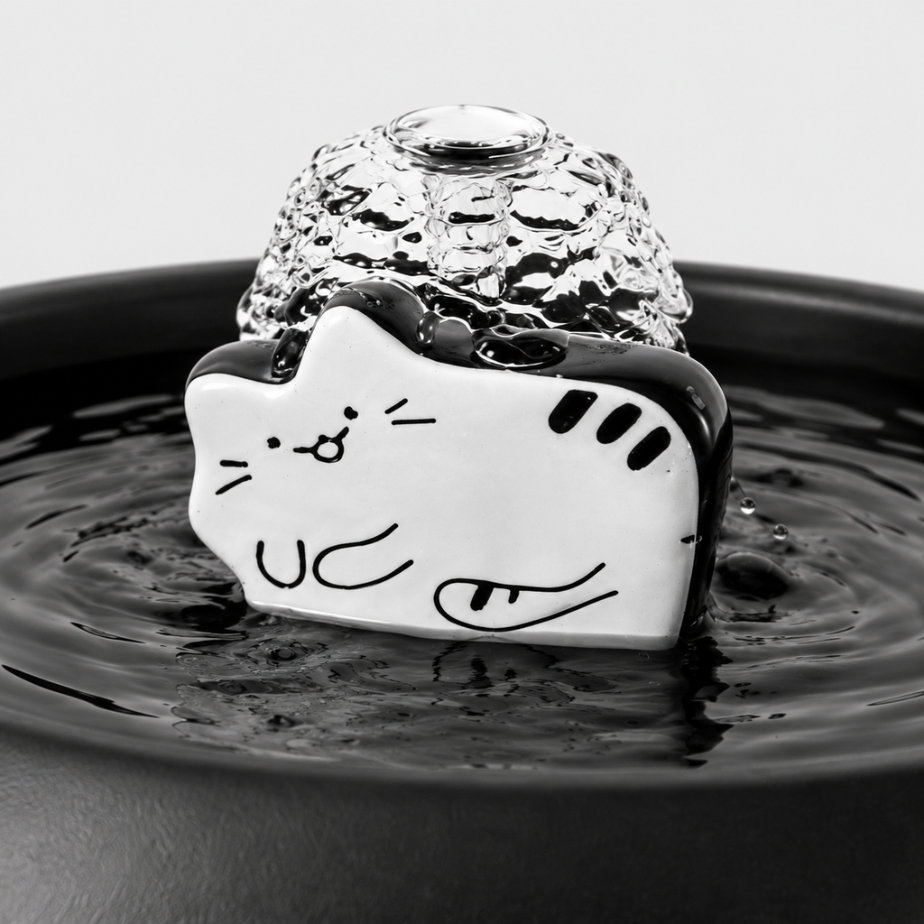 Fontaine à Eau Automatique en Céramique 1,5L