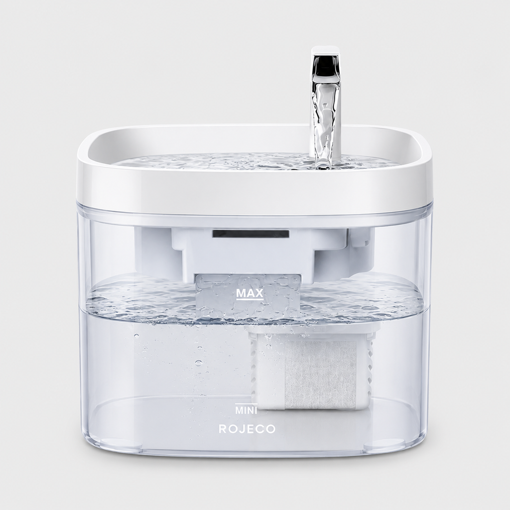 Fontaine à Eau Transparente et Intelligente 1,5L