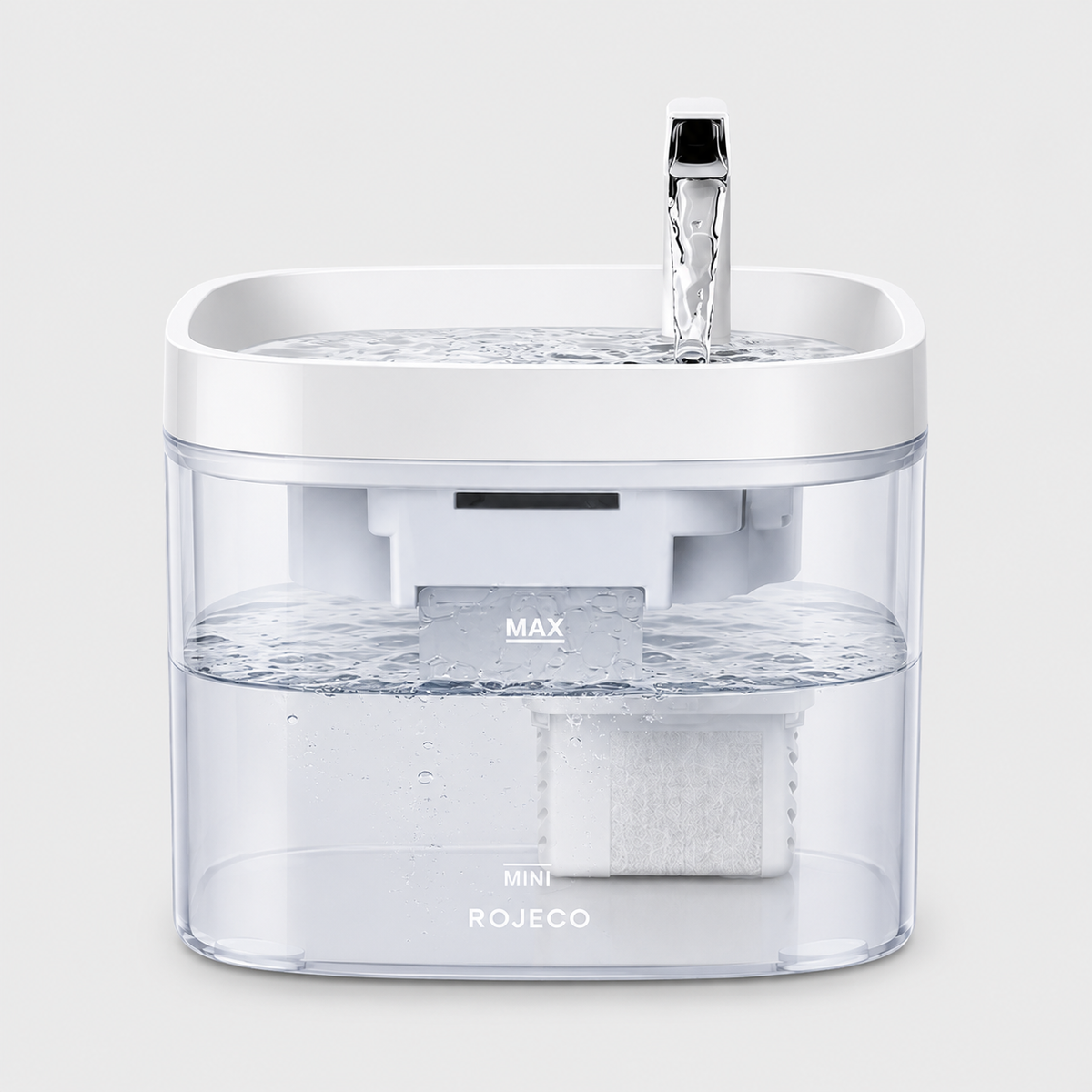 Fontaine à Eau Transparente et Intelligente 1,5L