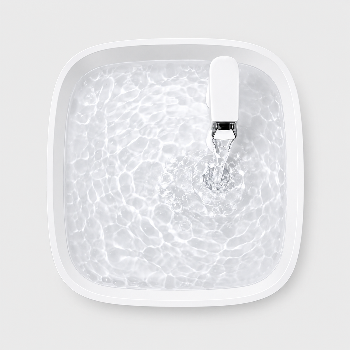 Fontaine à Eau Transparente et Intelligente 1,5L
