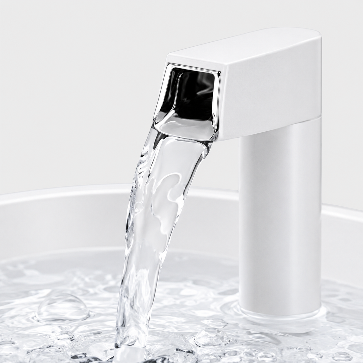 Fontaine à Eau Transparente et Intelligente 1,5L