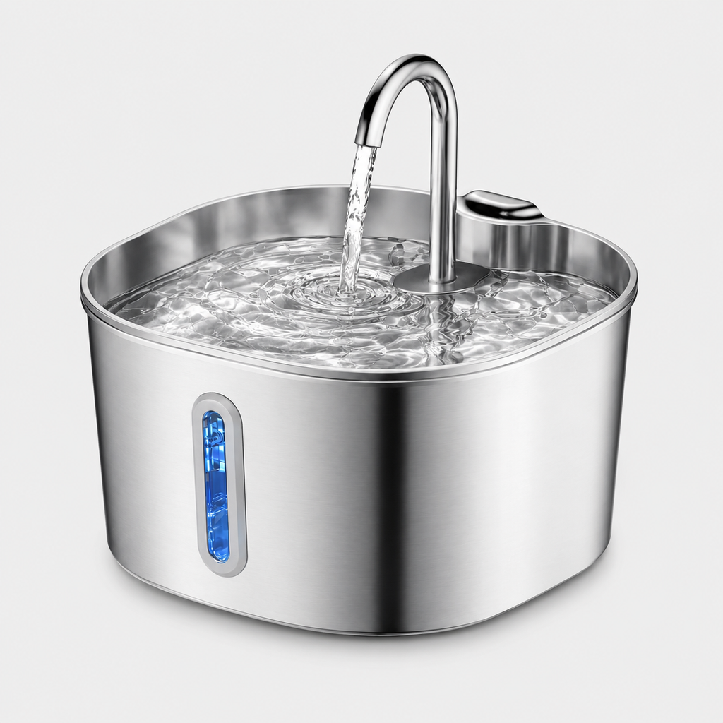 Fontaine à Eau Inox Automatique 2,2L