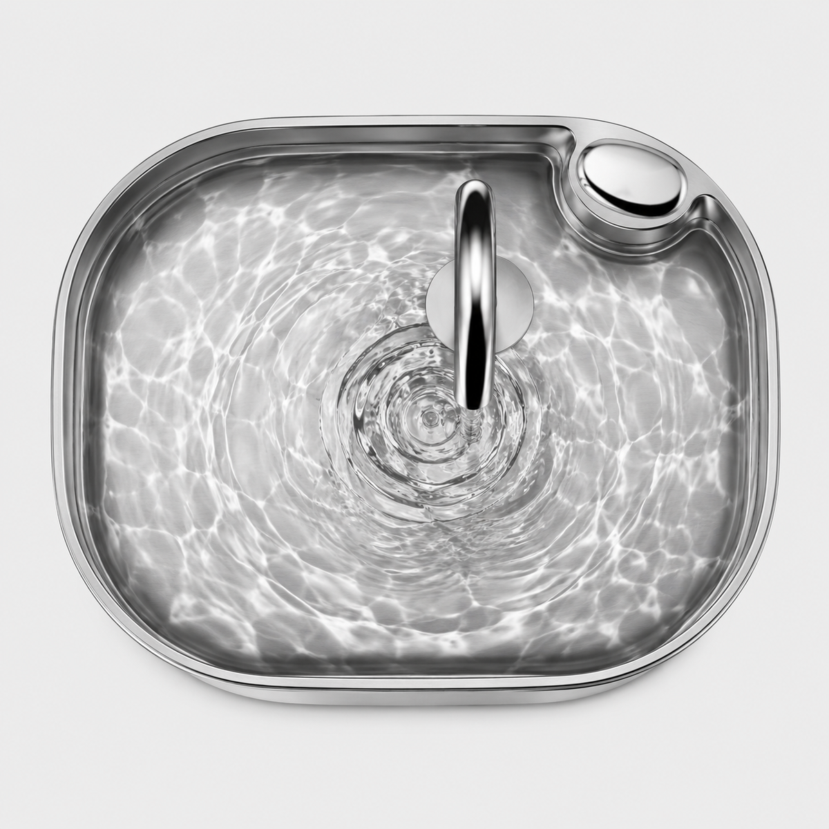 Fontaine à Eau Inox Automatique 2,2L