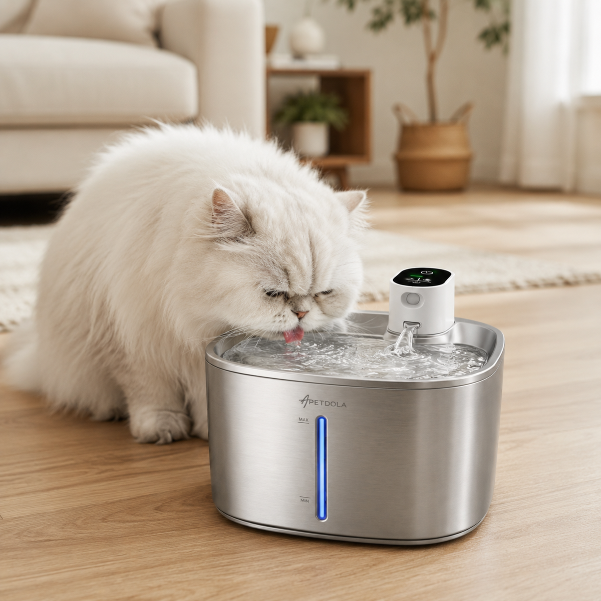 Fontaine à Eau Automatique sans Fil 4L