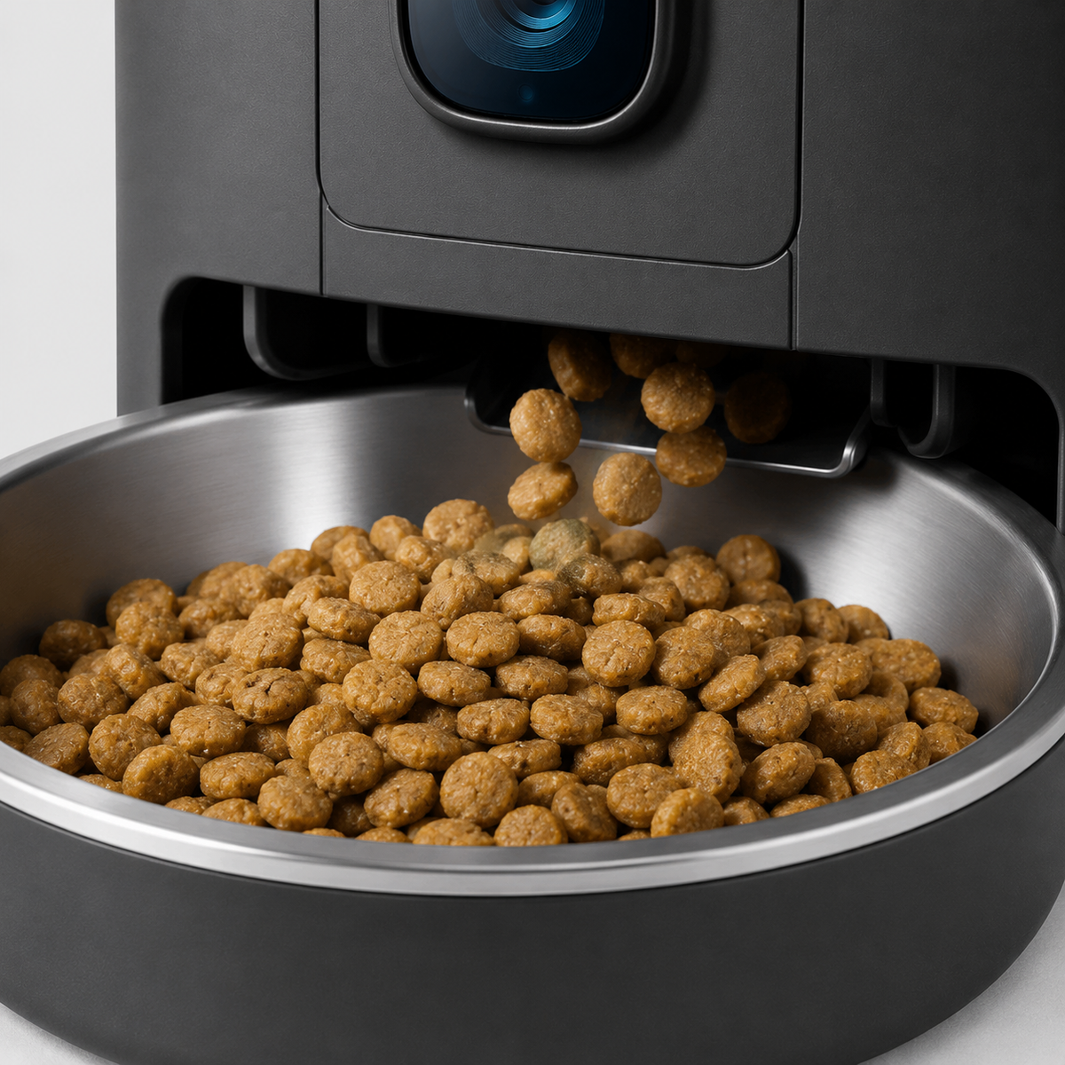 Distributeur Automatique de Croquettes avec Camera TUYA 4L
