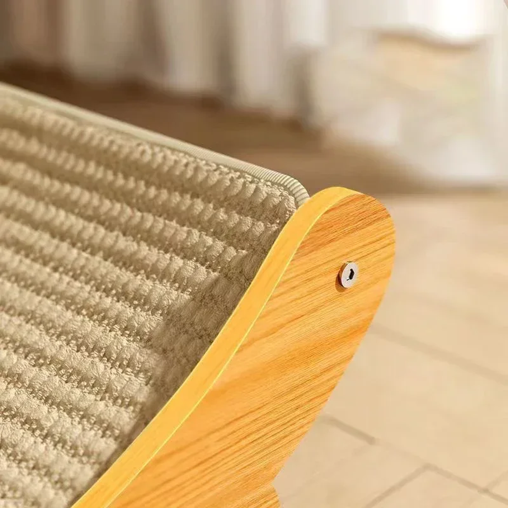 Griffoir pour Chat en Bois Multifonction
