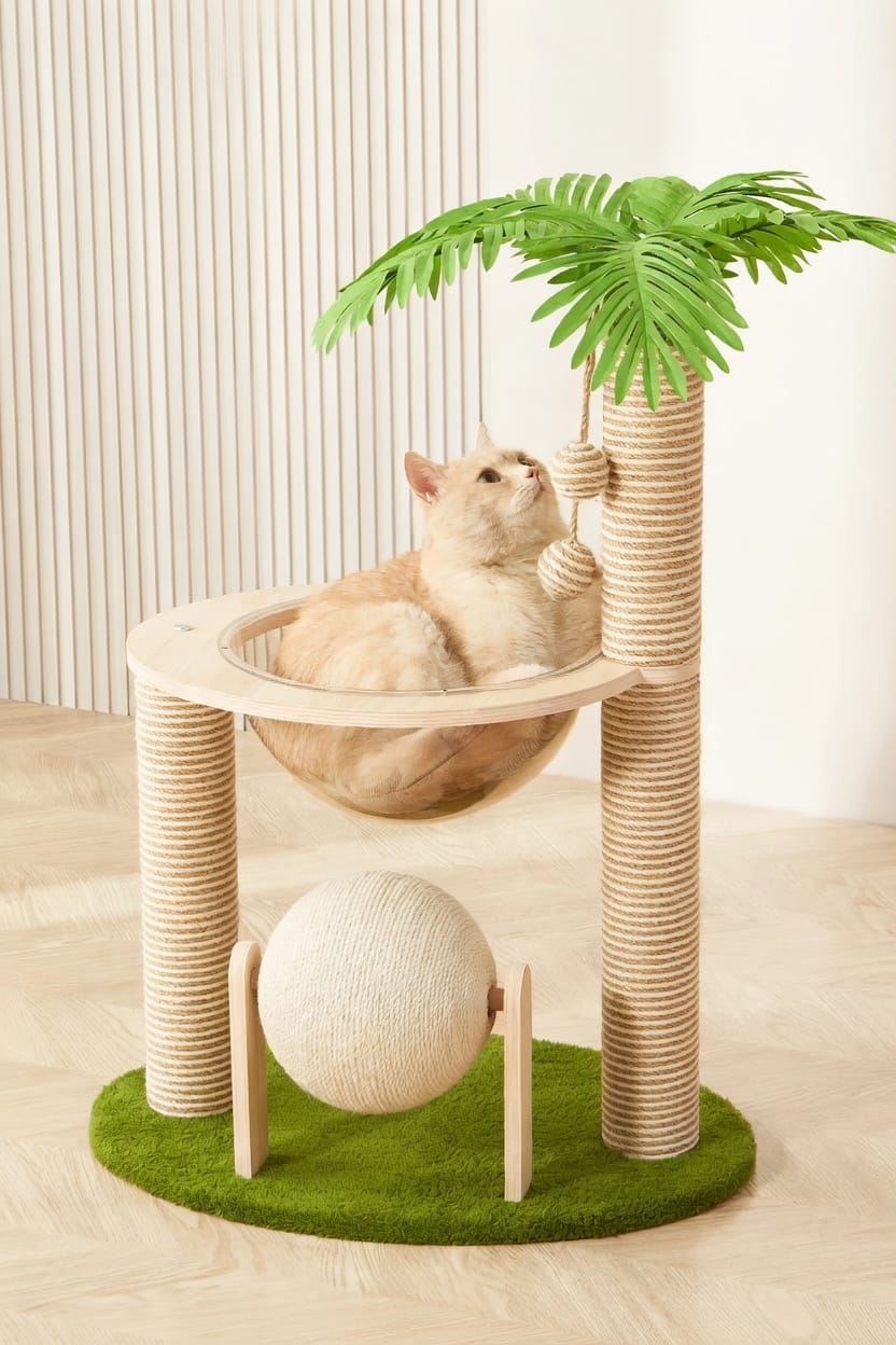 Griffoir Cocotier pour Chat